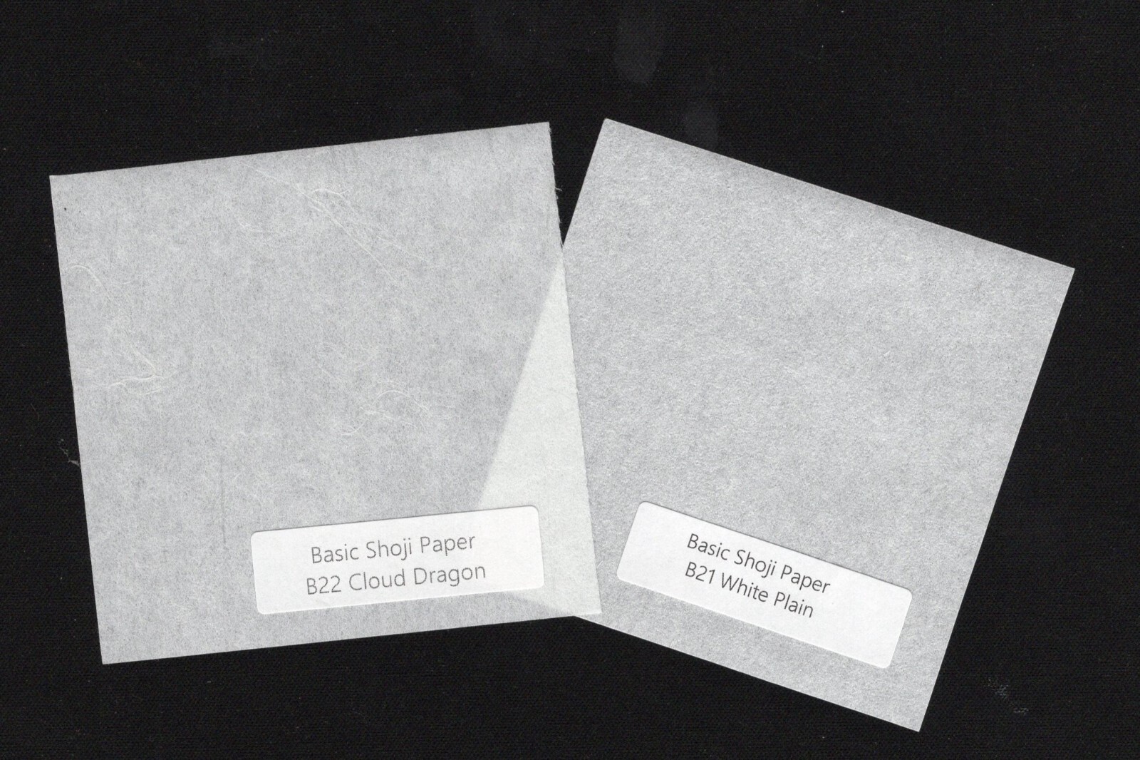 Shoji Paper SAMPLE Size 3″x3″ Japanese Rice Paper Traditional & Washable