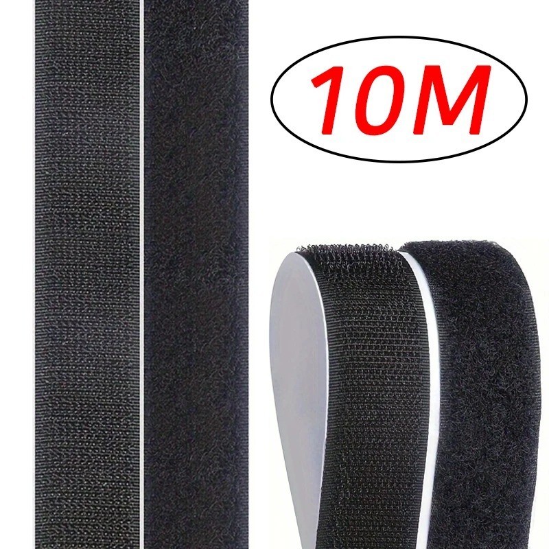 Hook Loop Self Adhesive Fastener Tape Heavy Duty Double Sided Sticky Tape