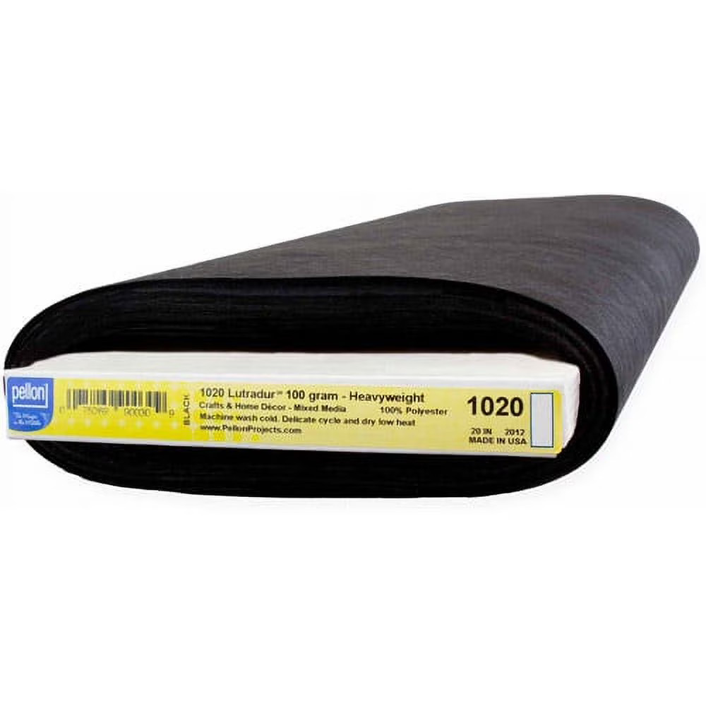 Pellon Lutradur Fabric, Black 20″ x 10 Yards by the Bolt