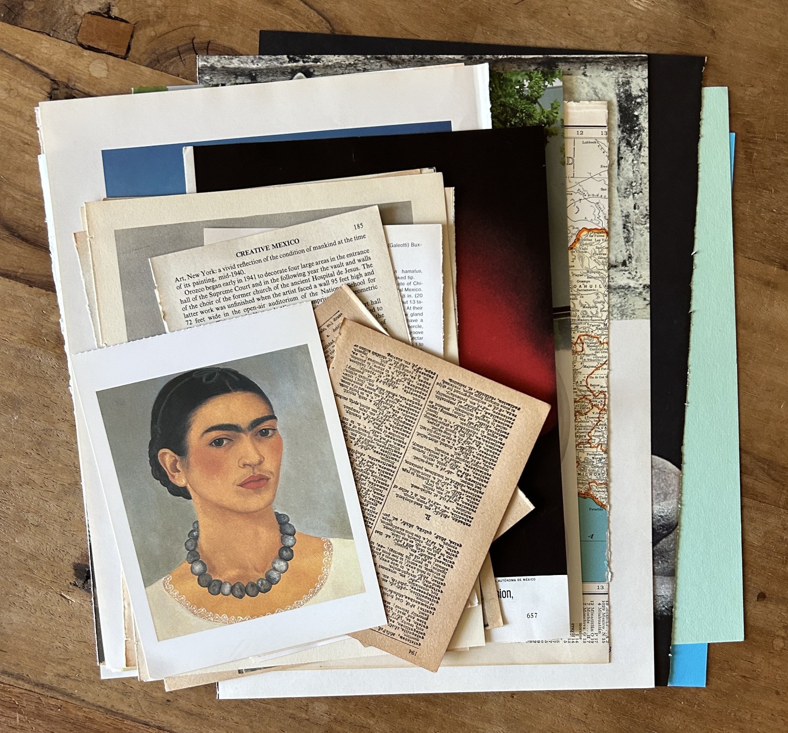 Viaje Mexicano Vintage Paper Pack #2 – 25PGS – Art History & Culture of Mexico