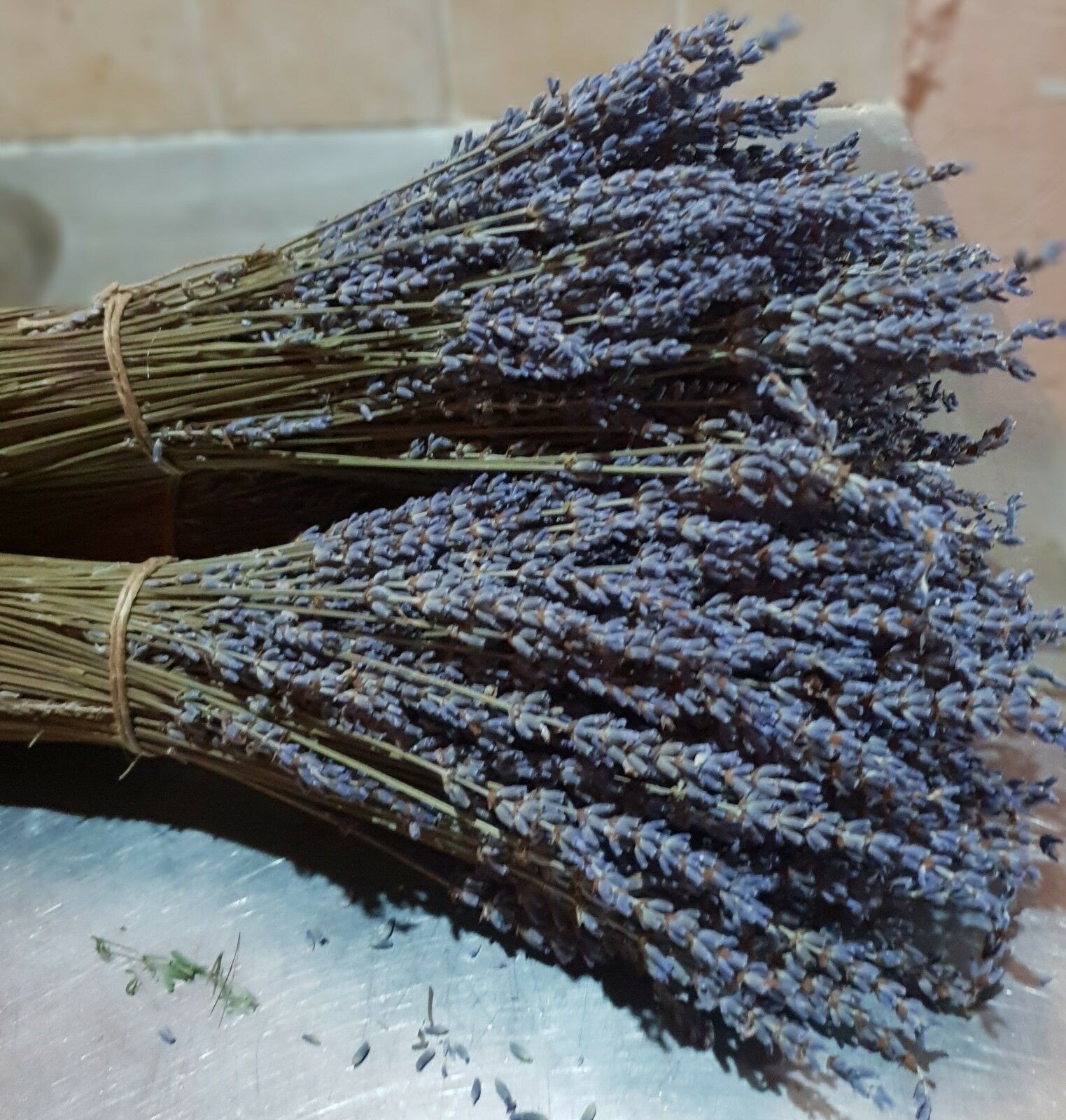 Certified Organic Greek Dried Lavender 22 Bunches 32cm | Harvest July 2024