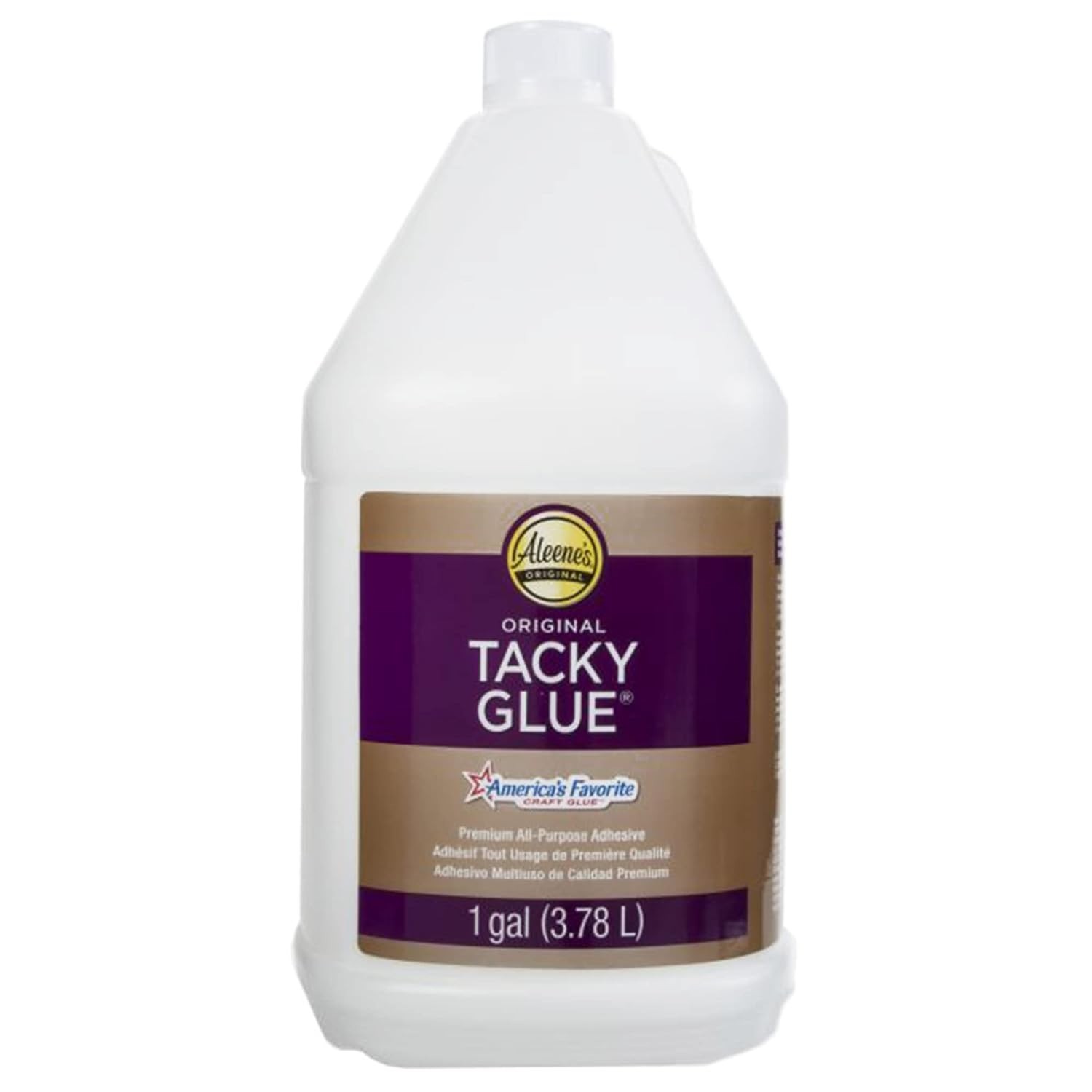 Super Strong Aleene’s Tacky Glue 128 oz – Ideal for Fabric and Paper Projects