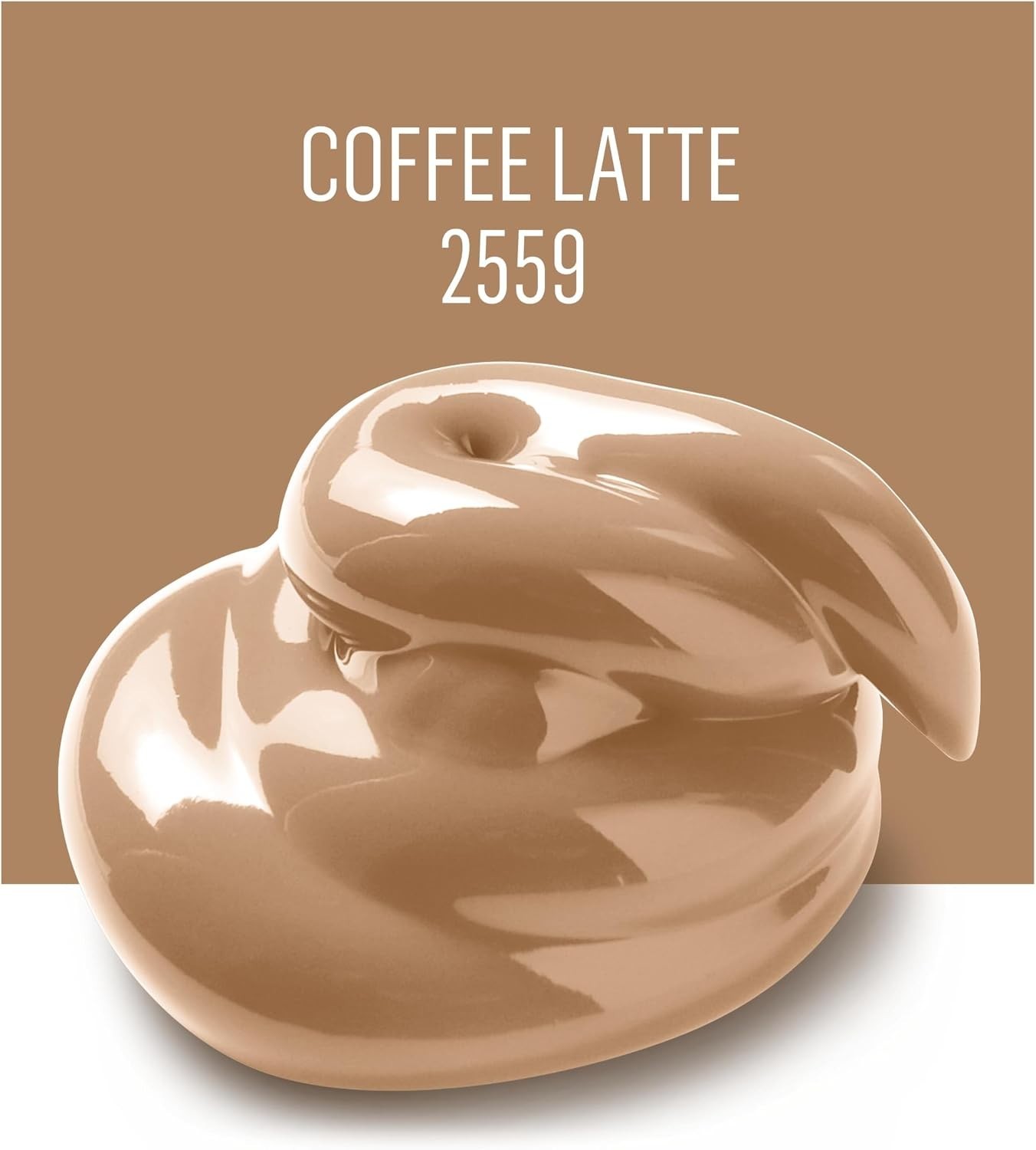 Artist-Grade 2 oz Acrylic Paint – Coffee Latte, Easy Cleanup & Non-toxic