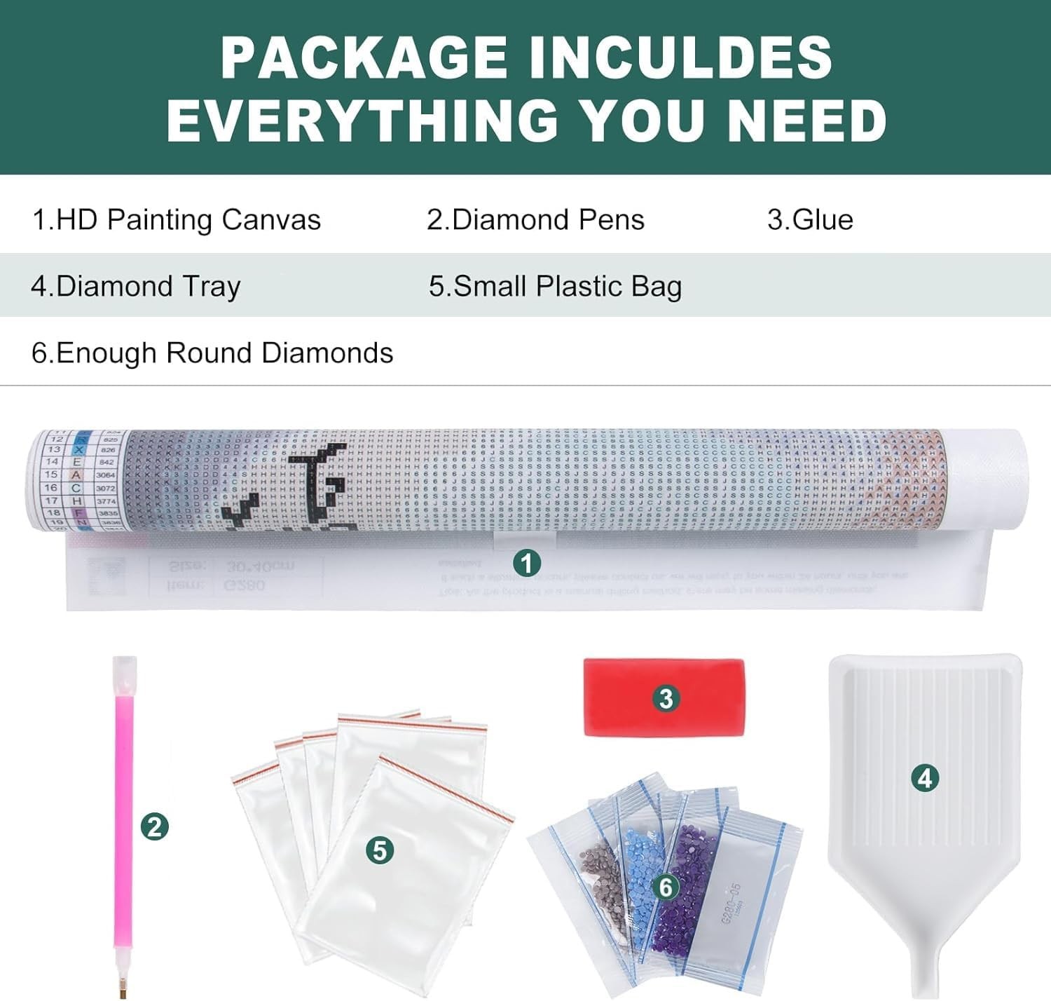 Gnome Diamond Art Kits for Adults, Gnome Diamond Painting Kits for Adults Beginn