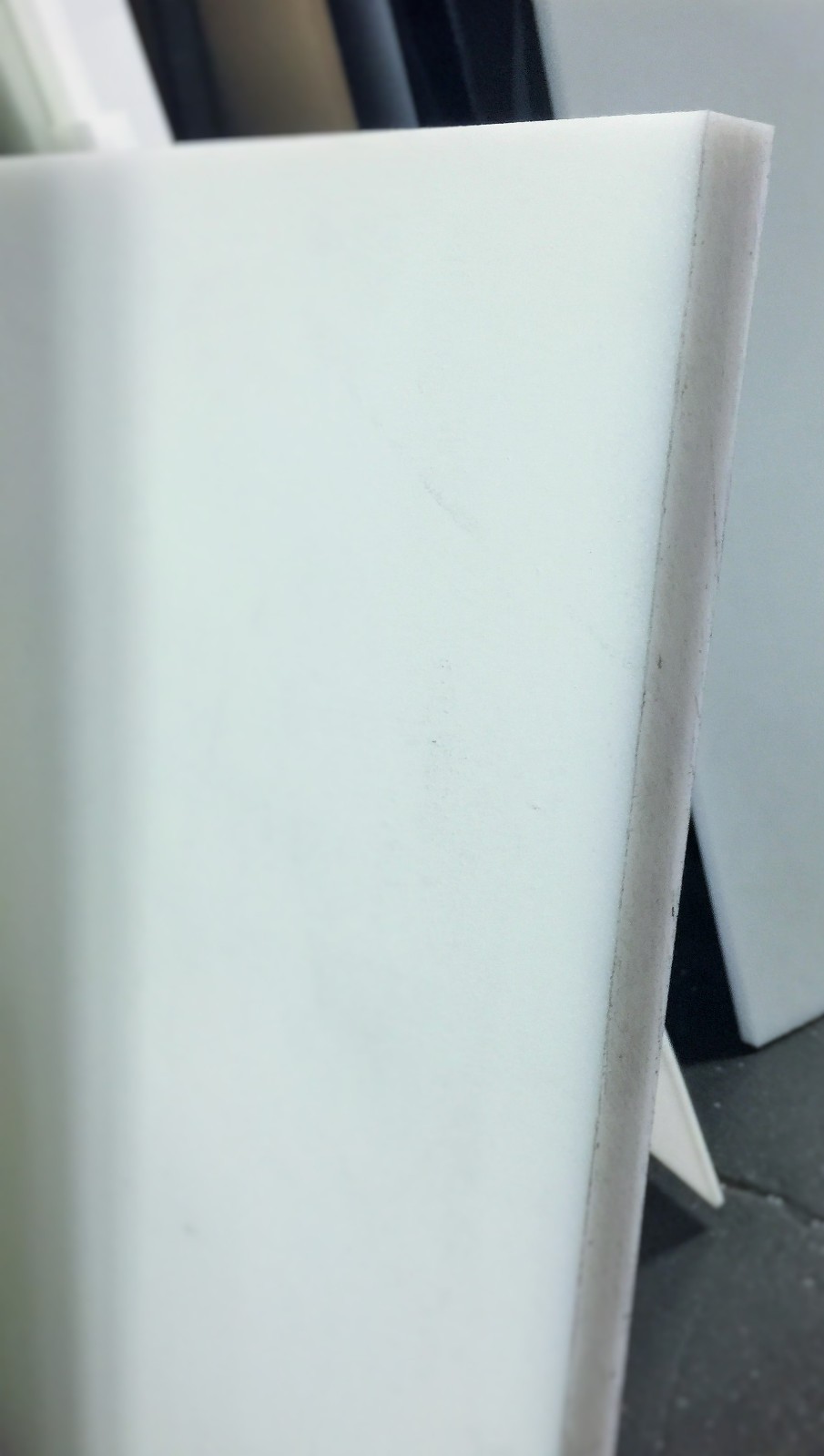Cuttingboard HDPE Textured White Tough Knife Board for Cutting (Pick Your Size)