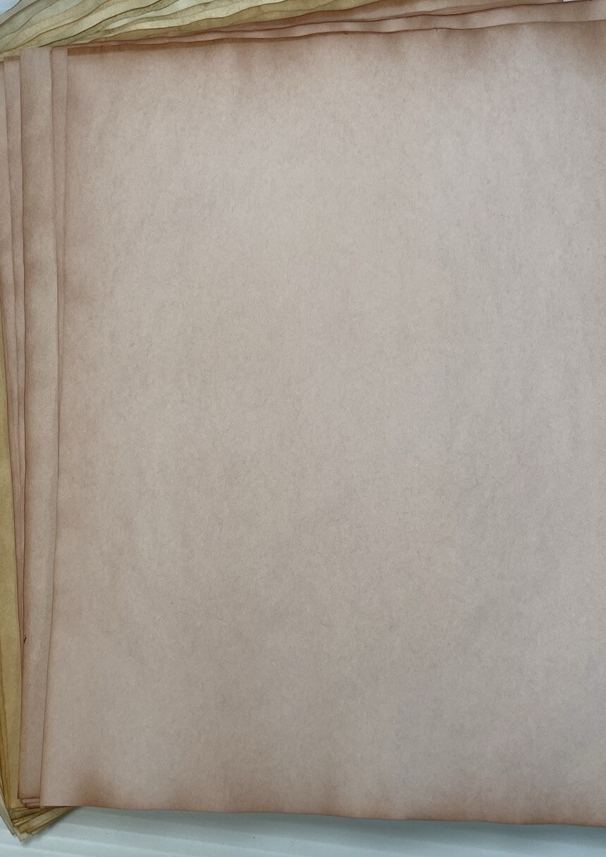 30 Avocado Dyed 8.5″x11″ Papers, Hand Dyed Papers, Junk Journal Supply