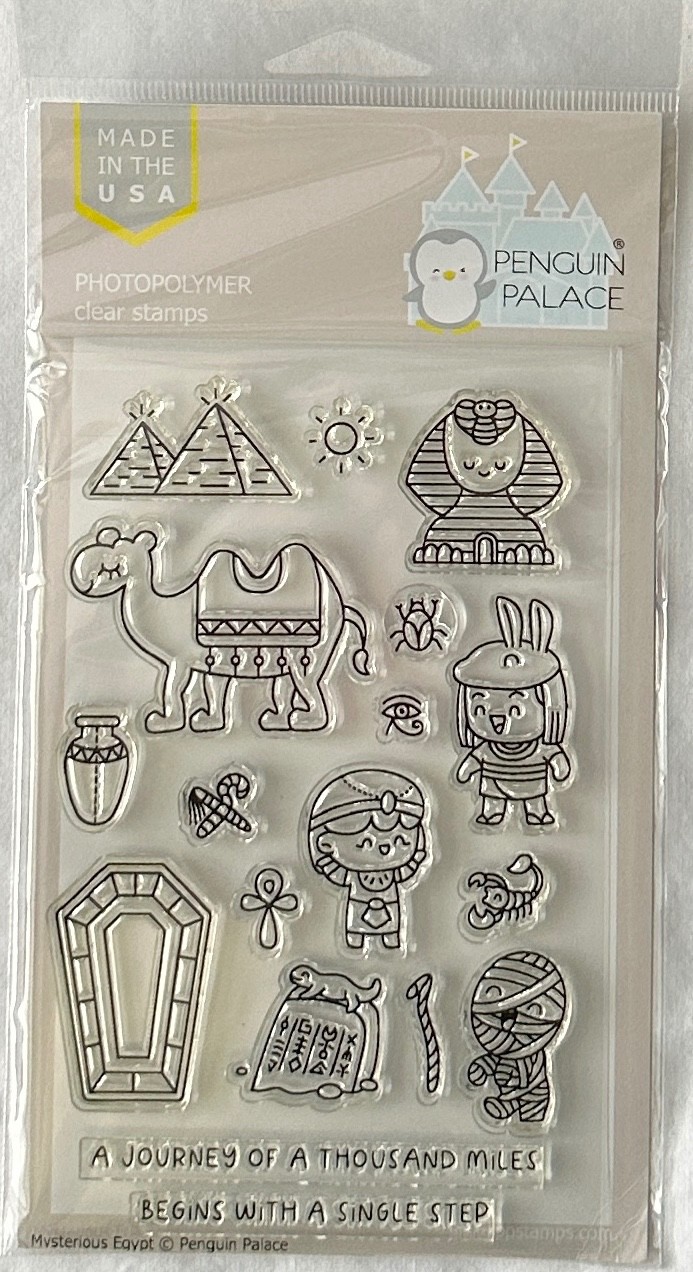Penguin Palace – MYSTERIOUS EGYPT Stamp & Die Set, New