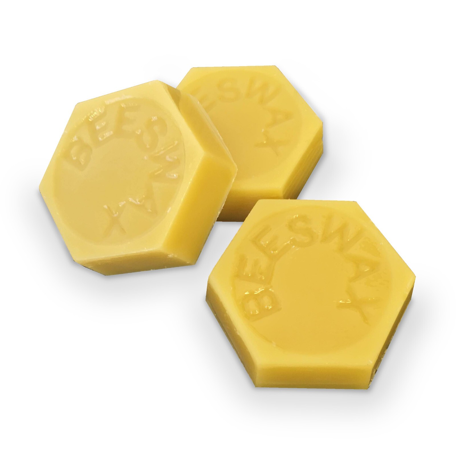 Beeswax Cakes Organic Filtered Pure Cosmetic Grade for Crafts, Makeup, Pack of 3