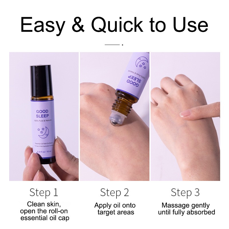 For Women and Men Roll-On Essential Oil Body Skin Care Fragrance Gift Roller