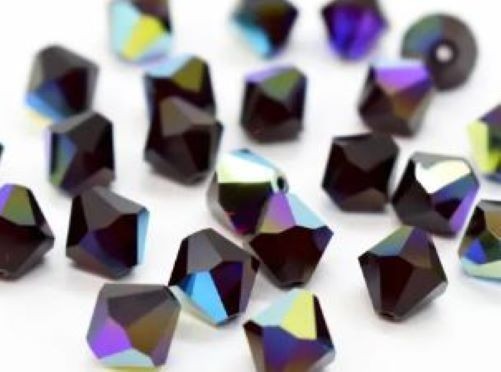 Swarovski 4mm Crystal Bicone 5301/5328 Beads – Select Color/Q’ty