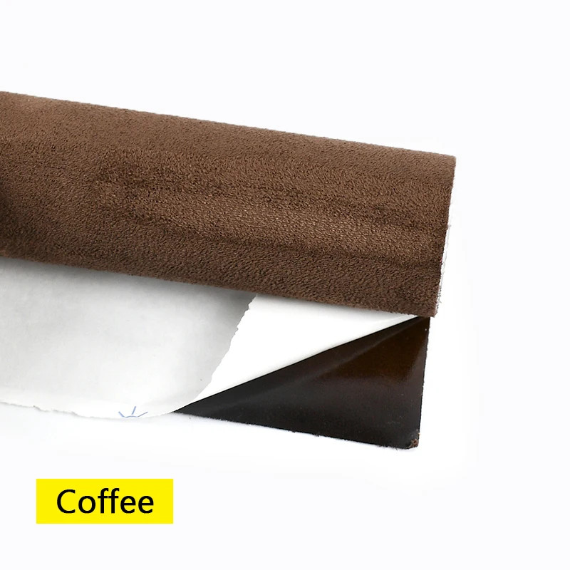 20X30Cm 50*143Cm Suede Fabric Self-Adhesive Adhesive Cloth for Car Interior Mod
