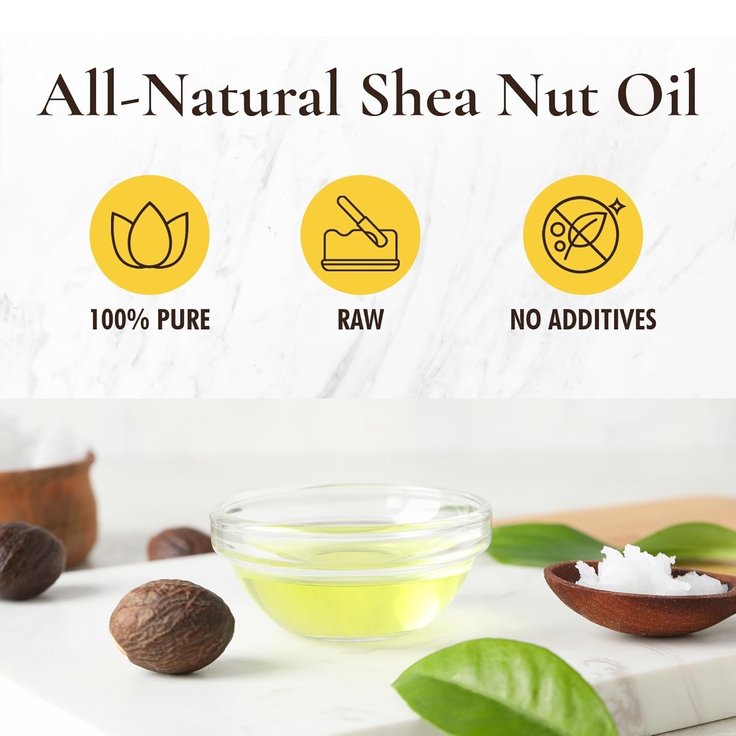 HalalEveryDay Shea Olein 16 oz 100% Pure Natural Shea Oil,Cold-Pressed for Body