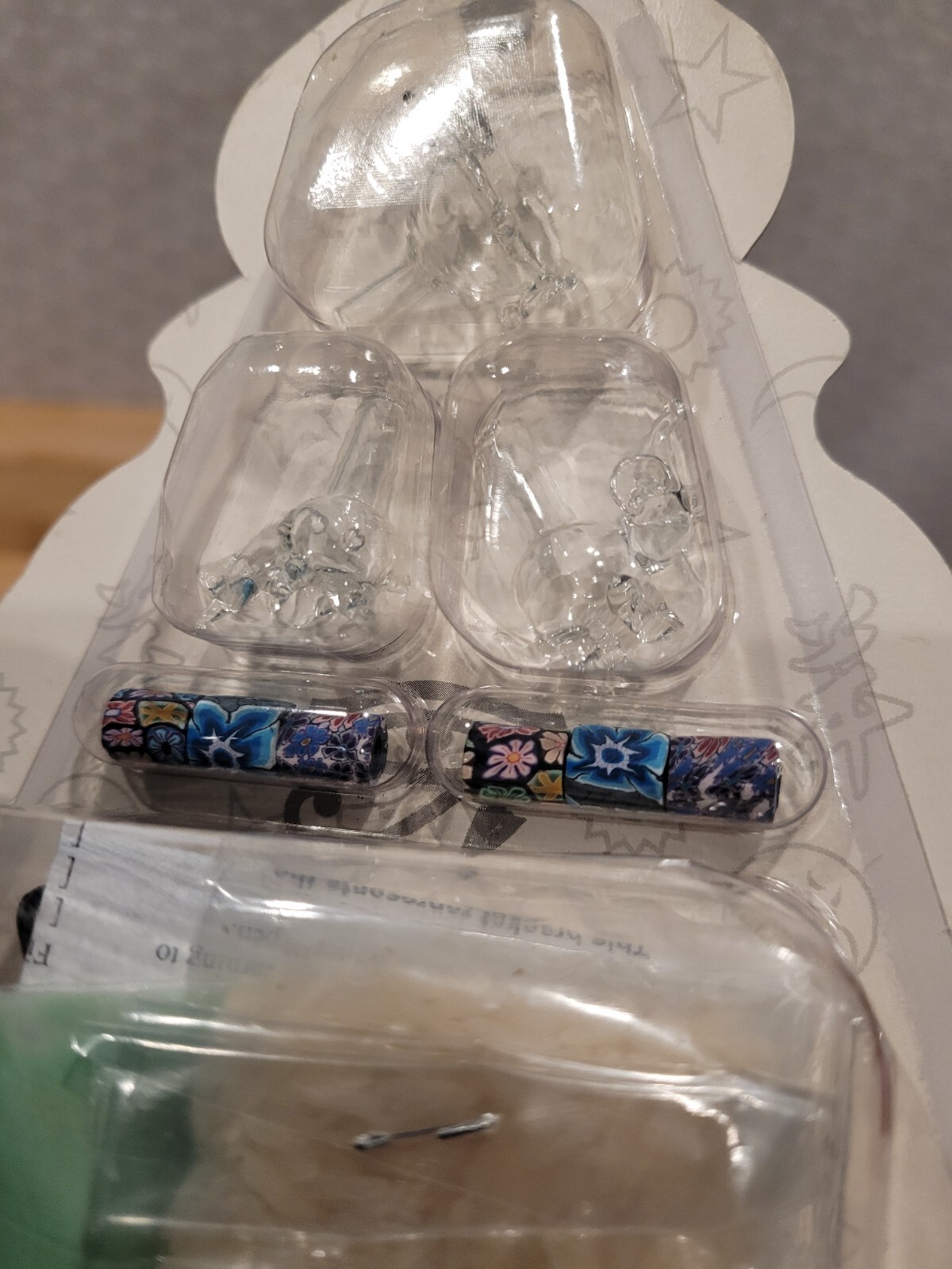 2001 Y2K Art Skills Message in a Bottle Rice Jewelry Wildlife Necklace Kit NOS
