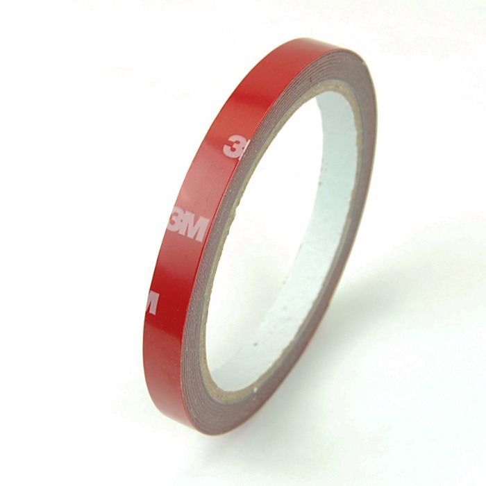 5 x 3M Auto Truck Car Acrylic Plus Foam Double Sided Attachment Tape Adhesive