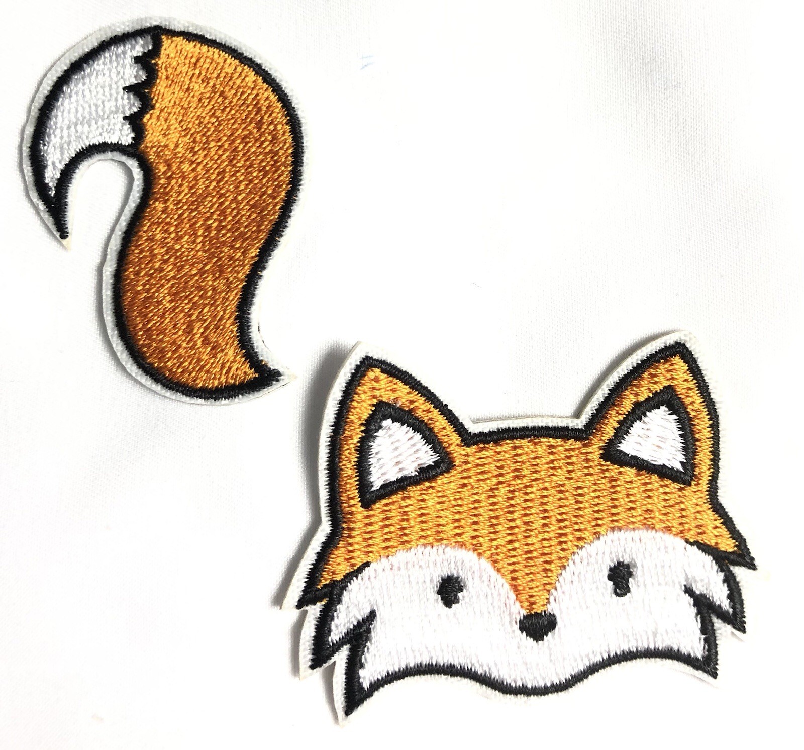 100 PACK Retro Pop Cool Little Things Fox Patch Sew or Stick Embroidered