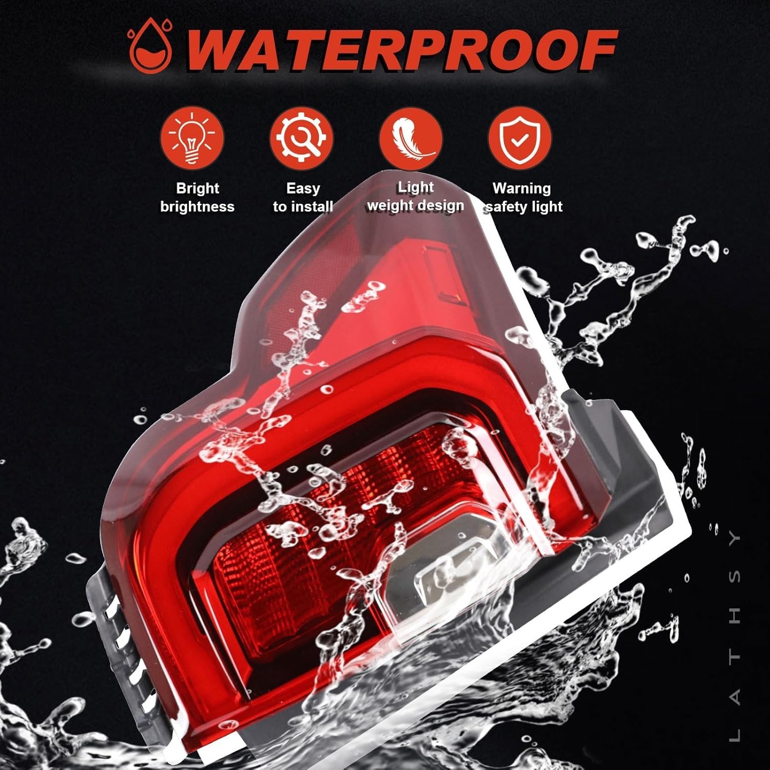 LED Tail Light Compatible With 2020-2023 GMC Acadia Rear Light Taillight Right a