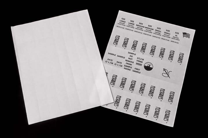 400 (10 Sheets) Blank Washable Print Yourself Sew-in Apparel Labels W/Free Ship