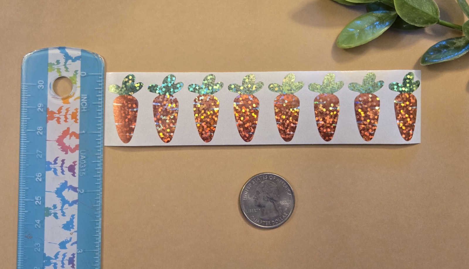 24 Easter Stickers/Spring Stickers/Carrot Stickers/Scrapbooking Stickers