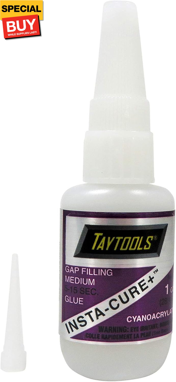 BSI / Taytools Bob Smith Industries Combo Pack with 1 OZ Medium Viscosity Insta-