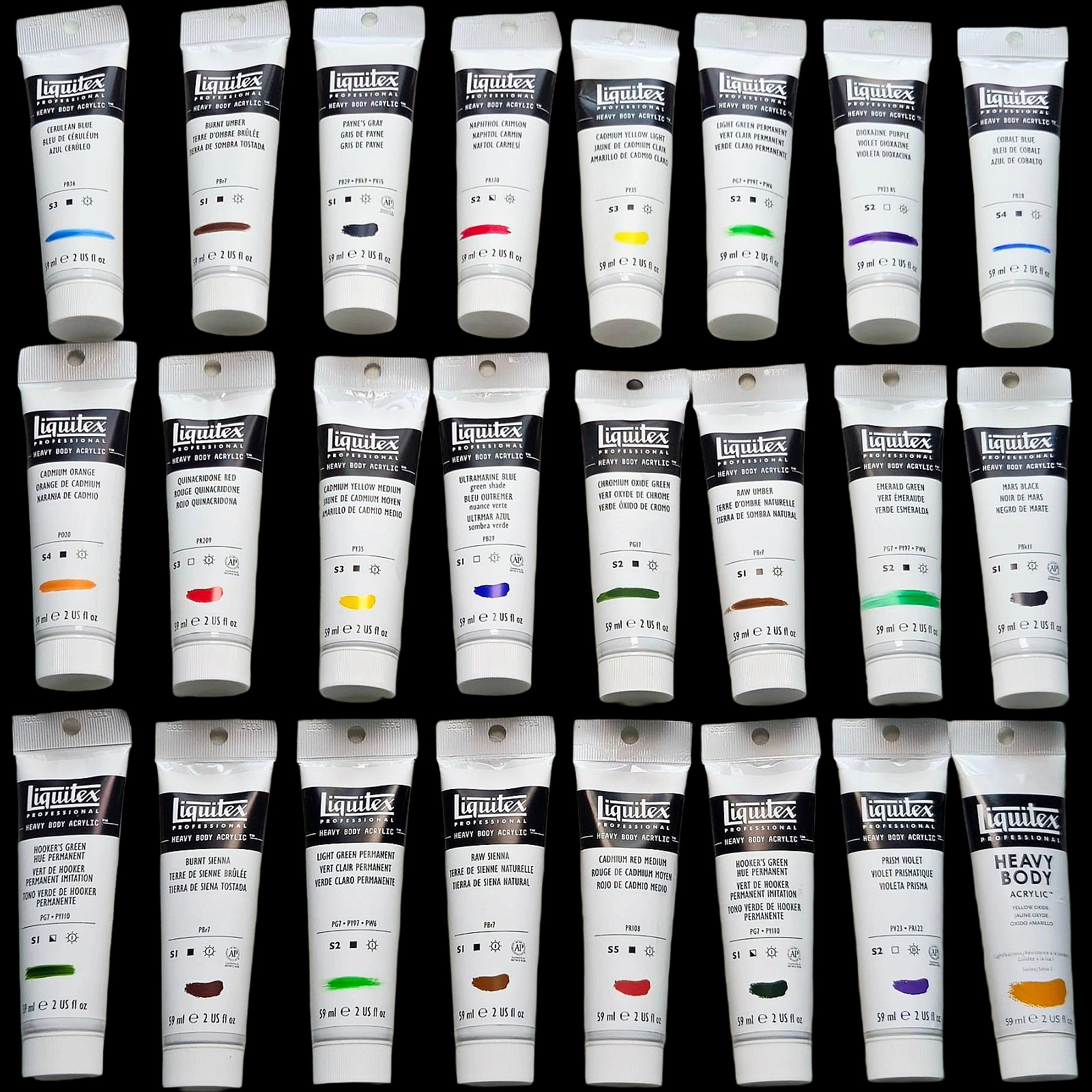 Liquitex Heavy Body Acrylic Paint 2oz – Professional Artist – NEW – Choose Color