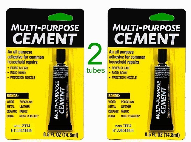 Contact Cement ~ 0.5 FL. OZ. Adhesive Glue for Command Household Repairs