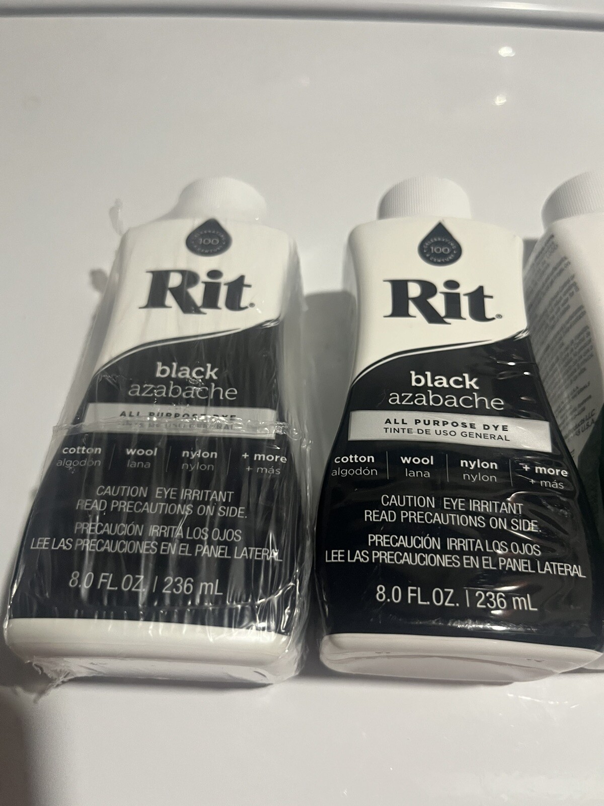 Rit All Purpose Liquid Dye, Black,blue, Green – 8oz