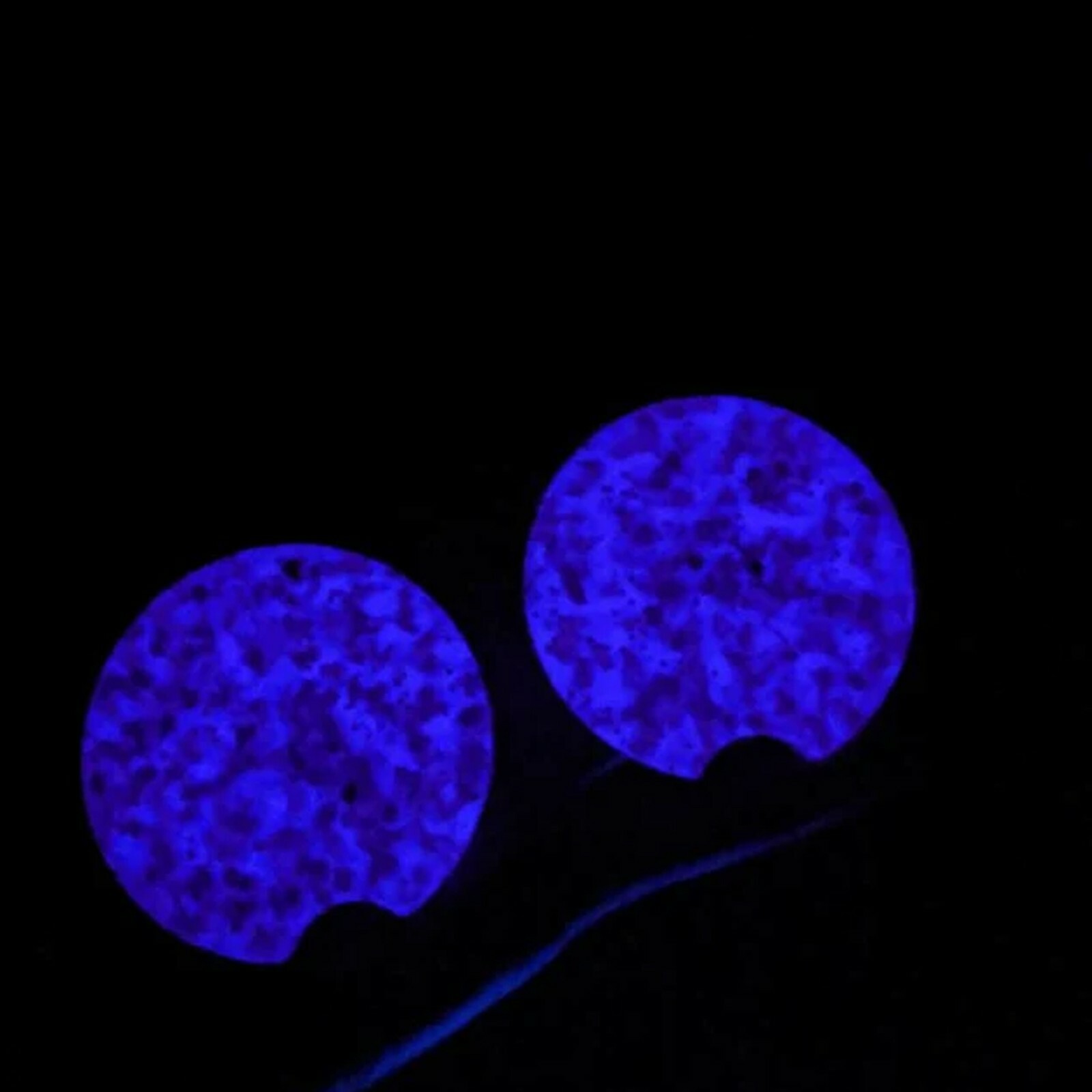 1oz GLOW IN THE DARK LILAC INVISIBLE PIGMENT POWDER CRAFT RESIN