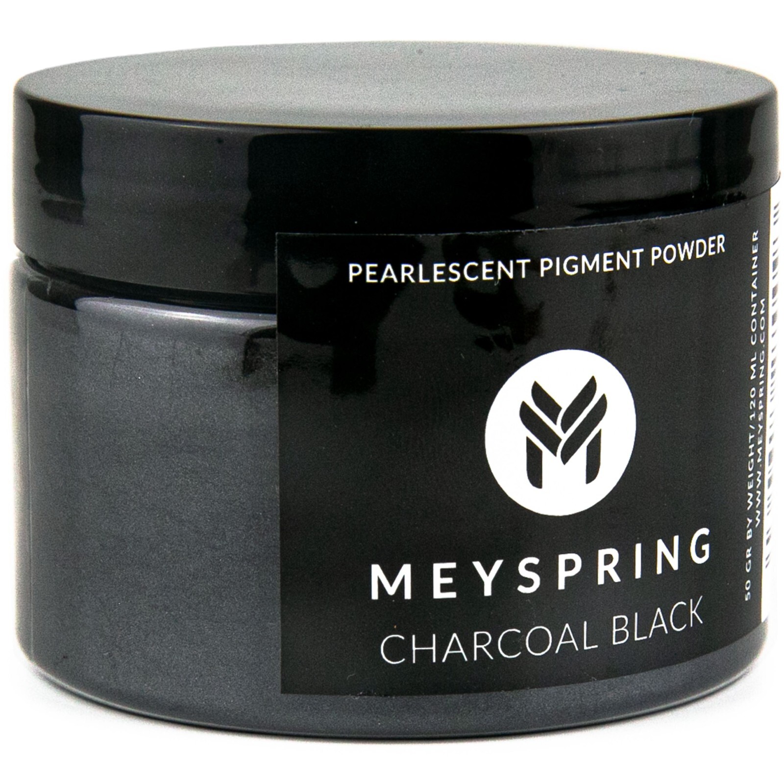 MEYSPRING Charcoal Black Mica Powder for Epoxy – Resin Color Pigment – Resin Dye