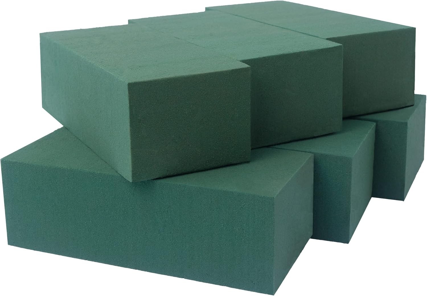 Floral Foam Blocks Set 6 Eco-Friendly Water-Absorbing Indoor Outdoor