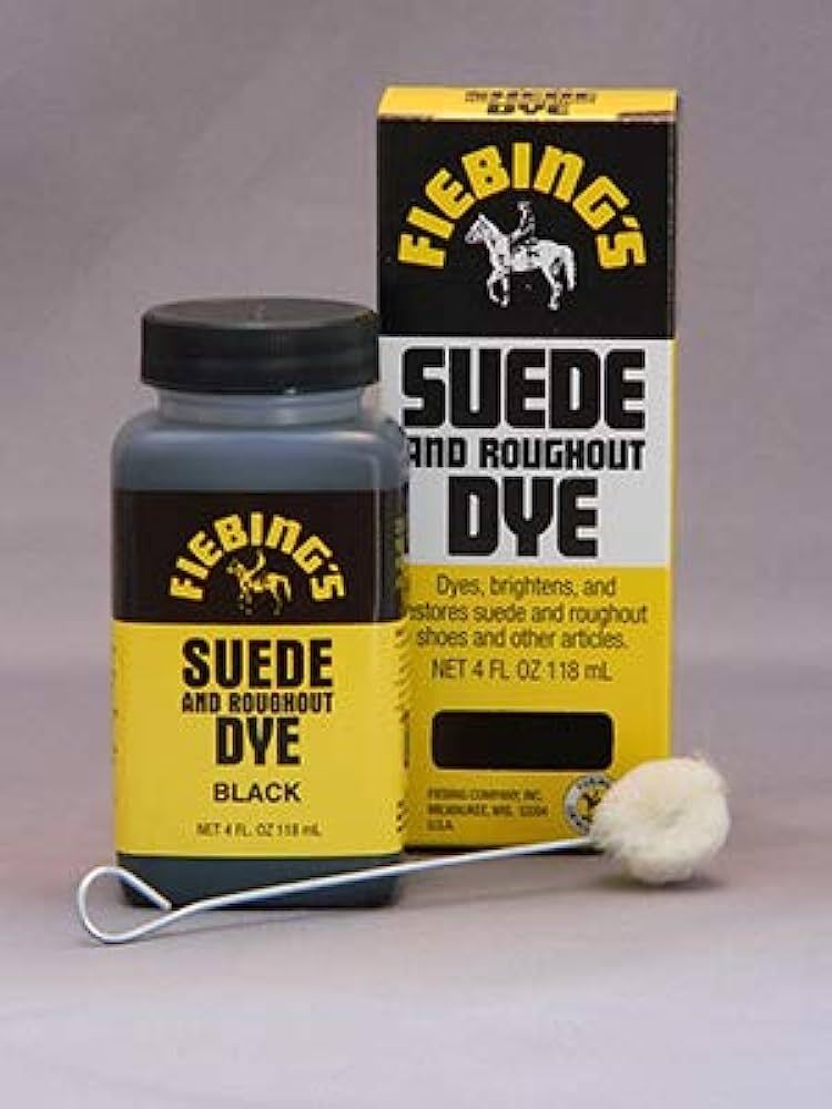 Fiebing’s Suede Nubuck & Roughout Dye shoes, purse 4 Oz – 21 COLOR