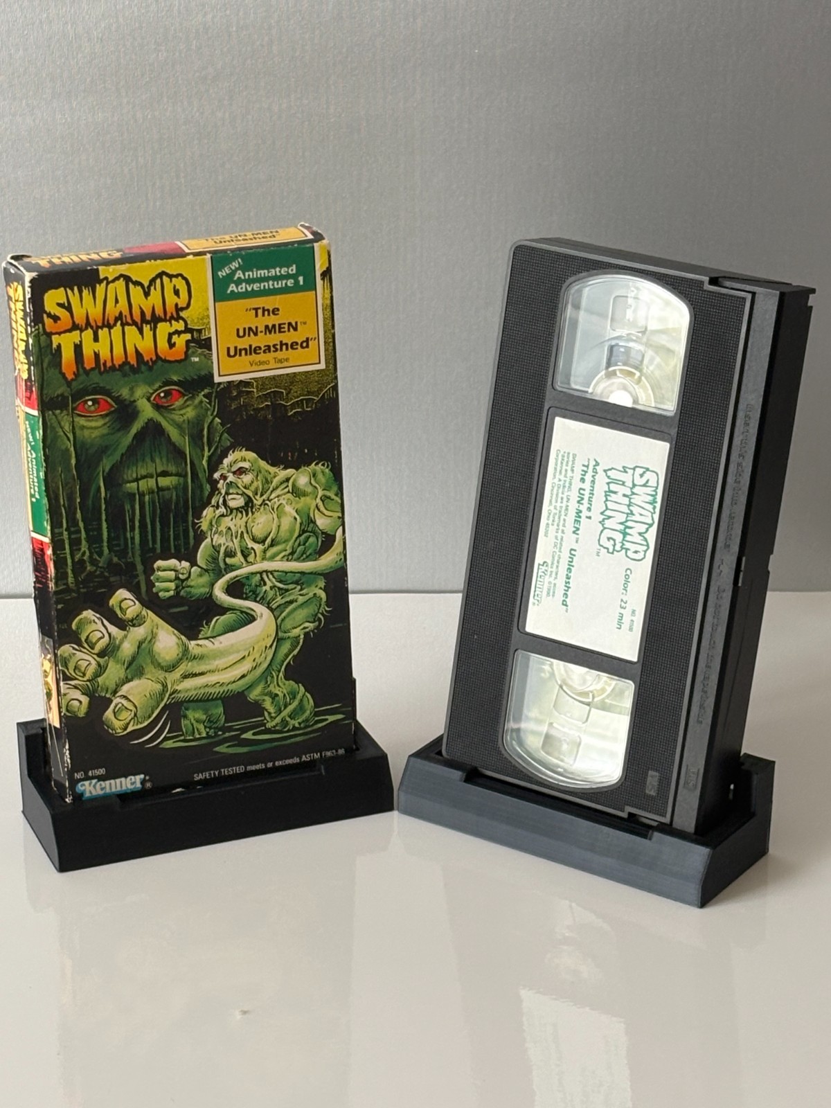 VHS Tape 3D printed low profile stand