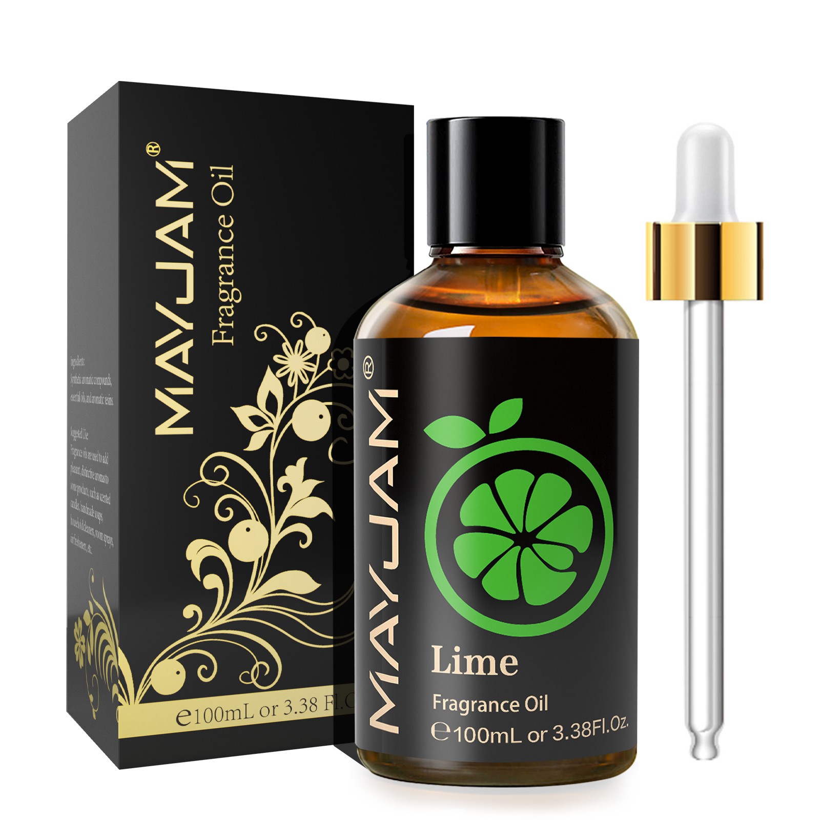 MAYJAM 3.38 Fl Oz Fragrance Oil For Candle Soap Bath Incense Making Scented Oils