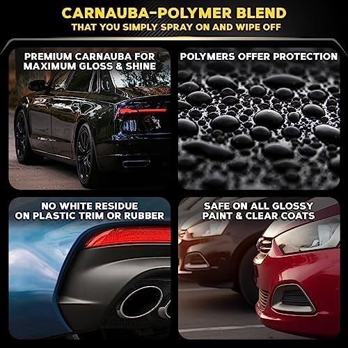G7716 Gold Class Carnauba Quik Wax, 1 Fl Oz (Pack of 1) 16 Oz Spray Wax
