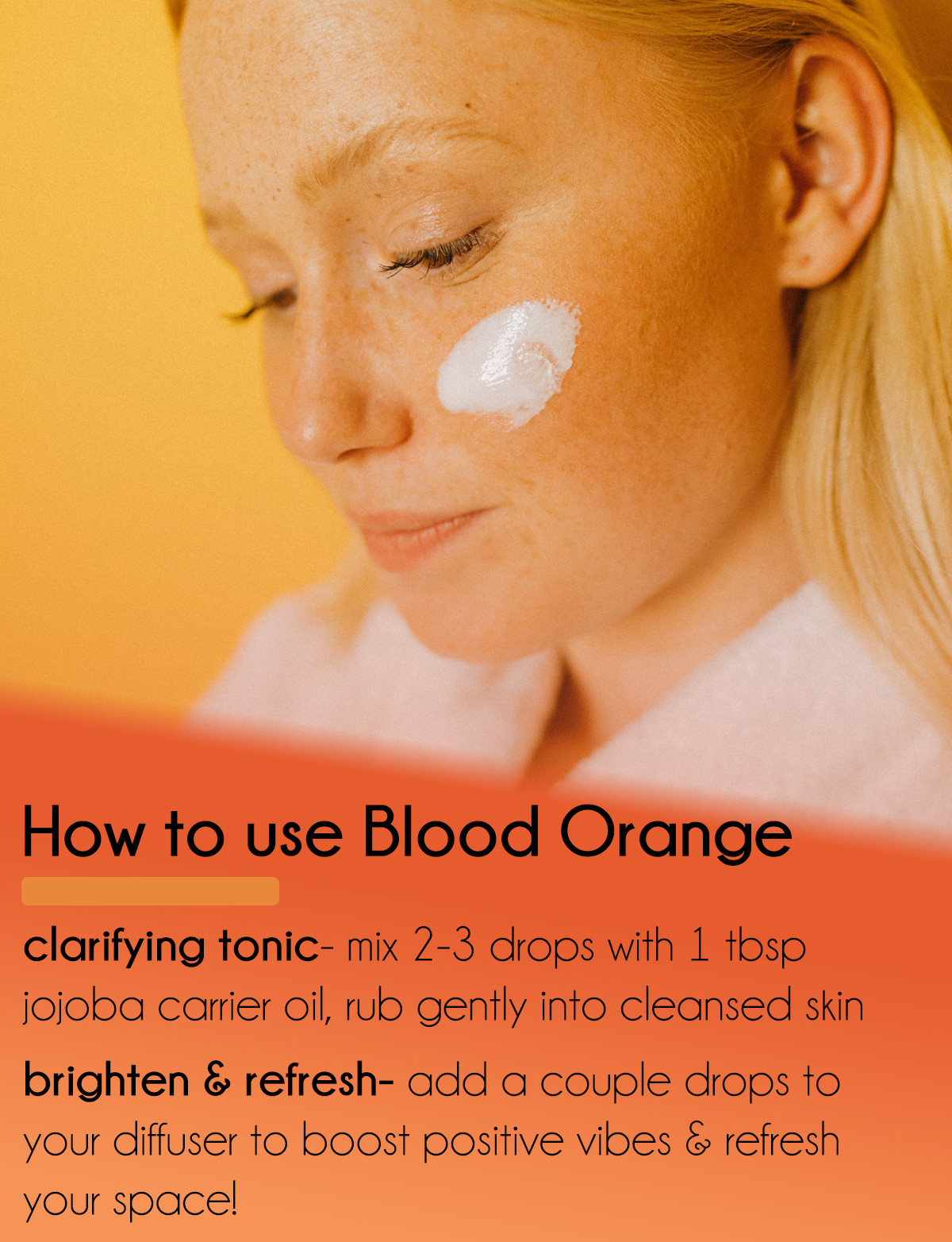 4 fl oz Blood Orange Essential Oil (100% Pure & Natural) in Amber Glass Bottle