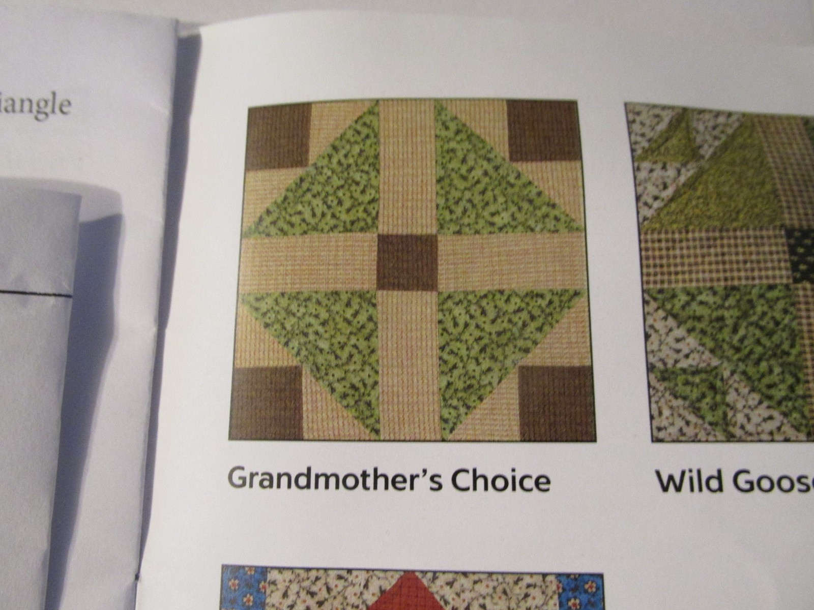 Barbara Eikmeier Waddington Road block of the month Quilt Kit Block 1