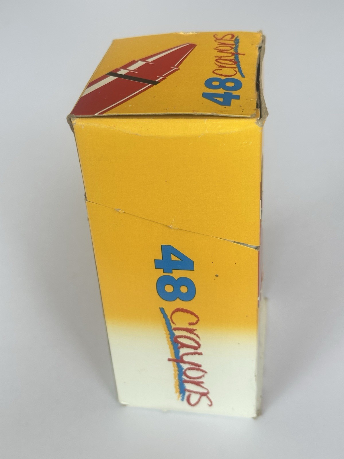 Vintage KMART Crayons Non Toxic Box of 48 Colors Collectible Advertising 1990s