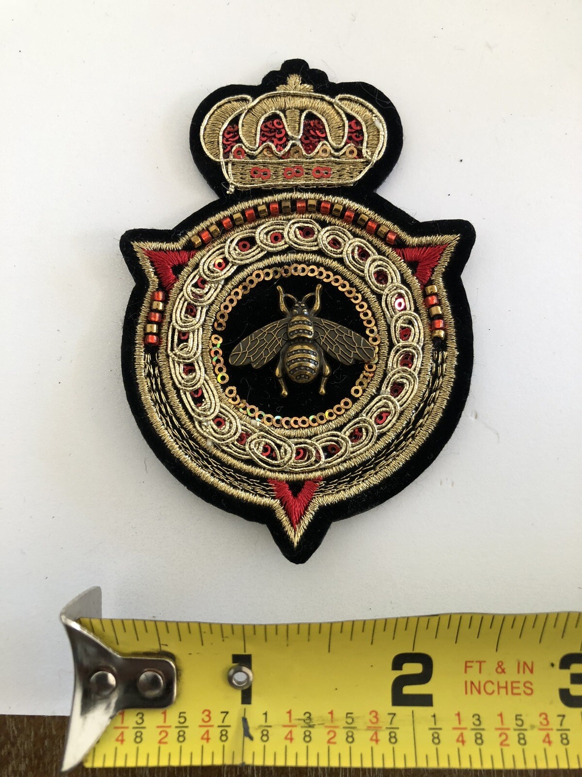 Various Iron on & Glue on 3D Embroidery Patches