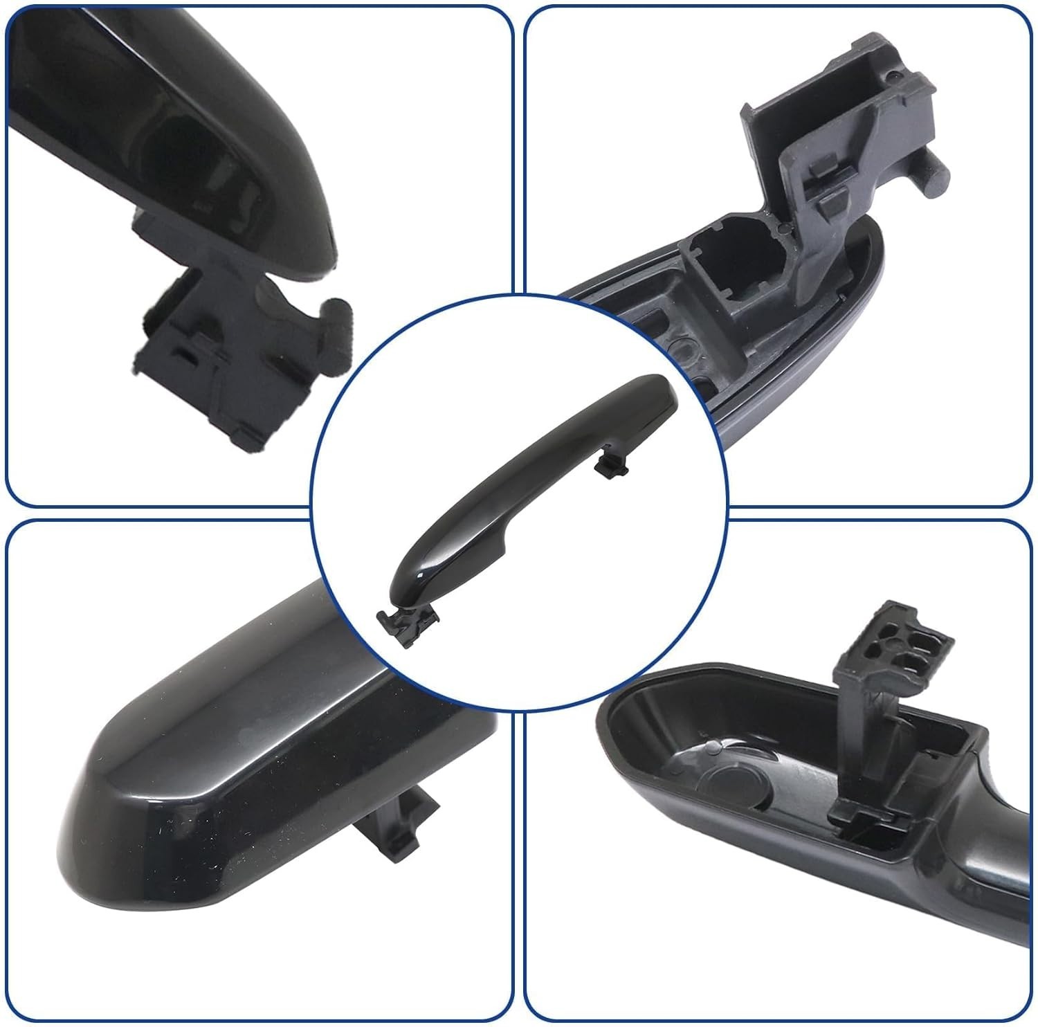 Exterior Door Handle Rear Left Driver or Right Passenger for Toyota Rav4 2017-20