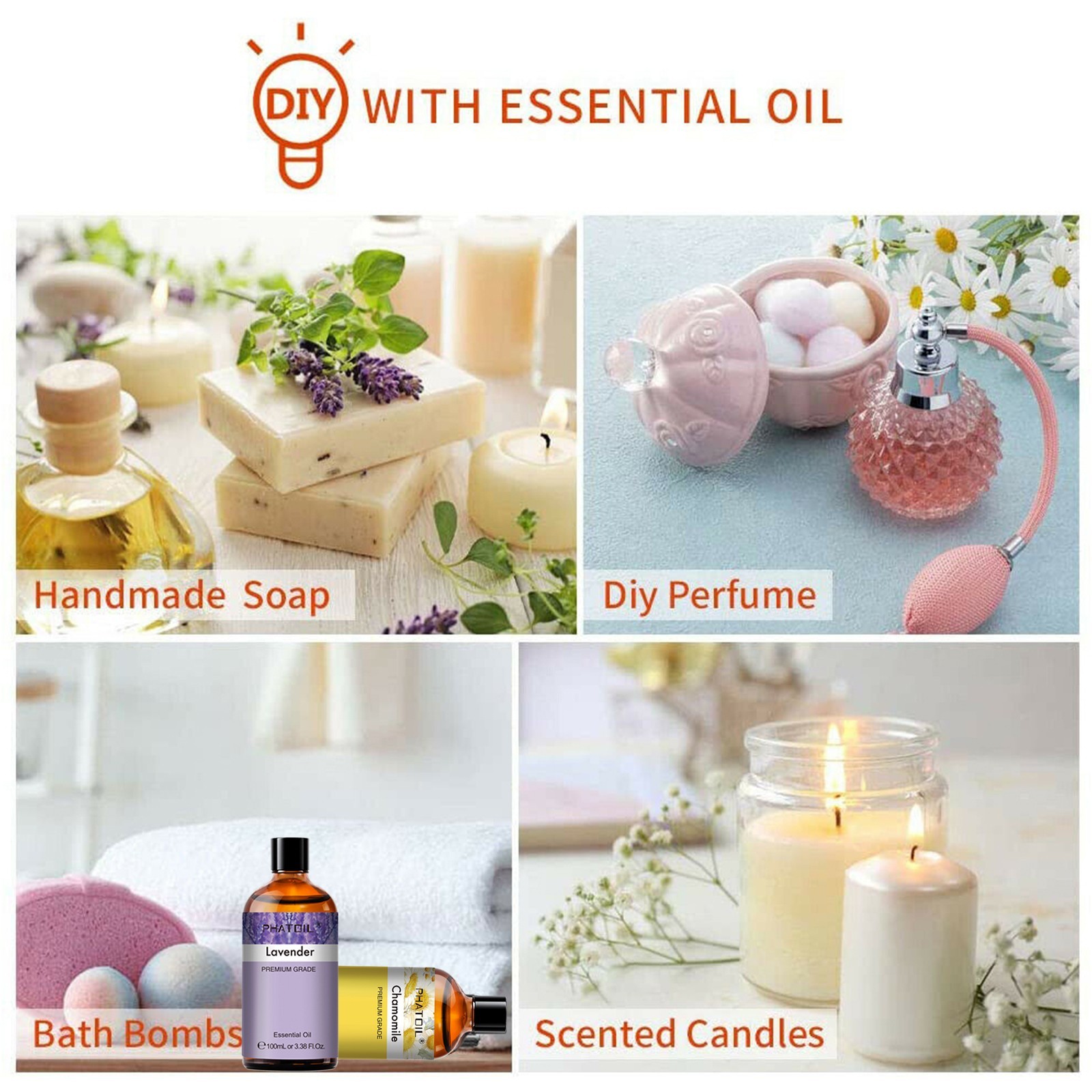 100ml Essential Oils Diffuser Oil 100% Pure and Natural Aromatherapy Grade Oil