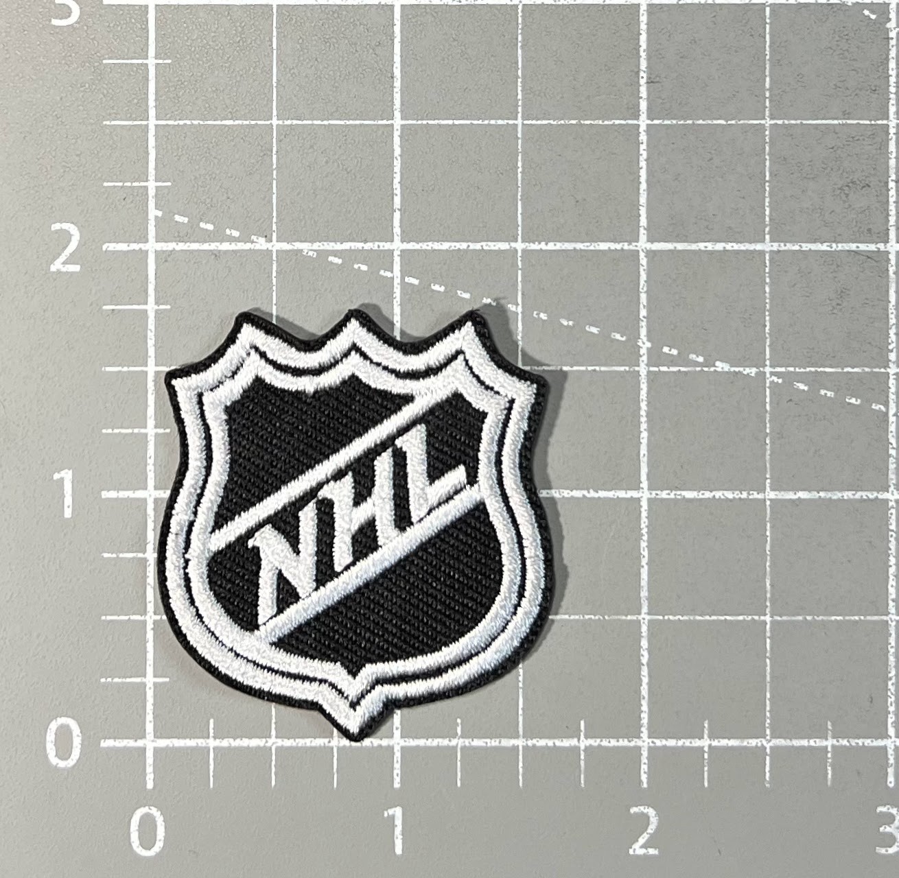 NHL Logo Patch National Ice Hockey League Sports Embroidered Iron On 1.75×1.75″