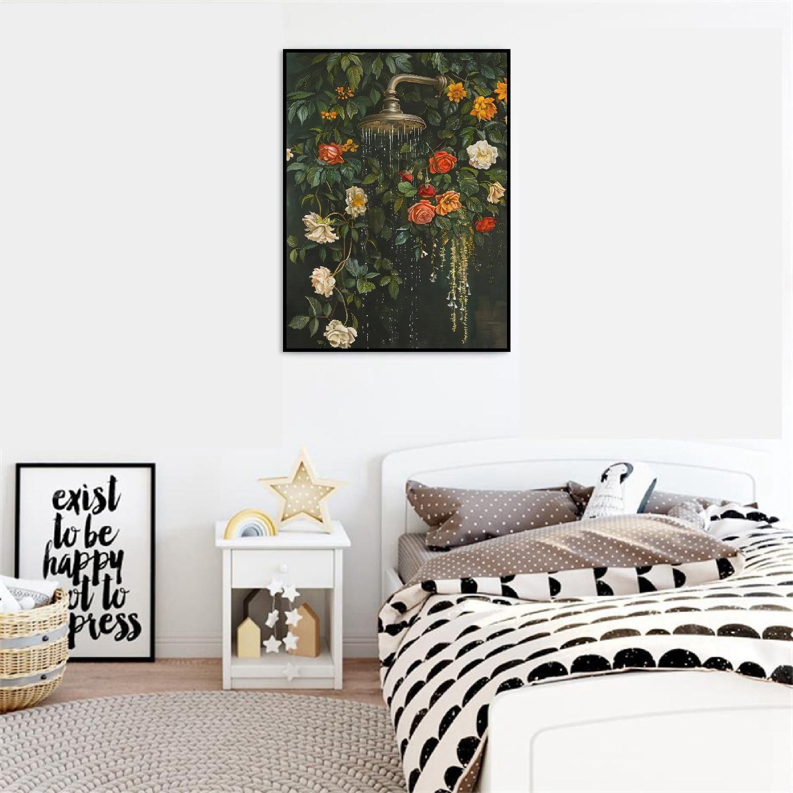 Flowers Paint by Numbers Kit for Adults Beginner,Easy Adult Paint by Number K…