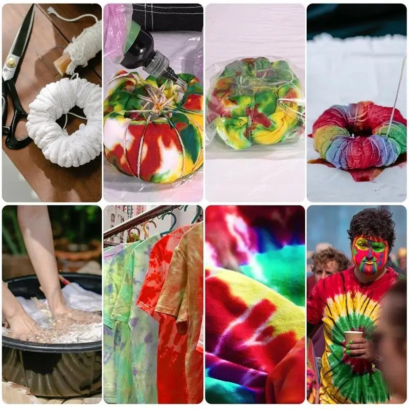 10g Fabric Dye Powder for Cotton Nylon Tie-Dye Clothes Color Repair Pigment