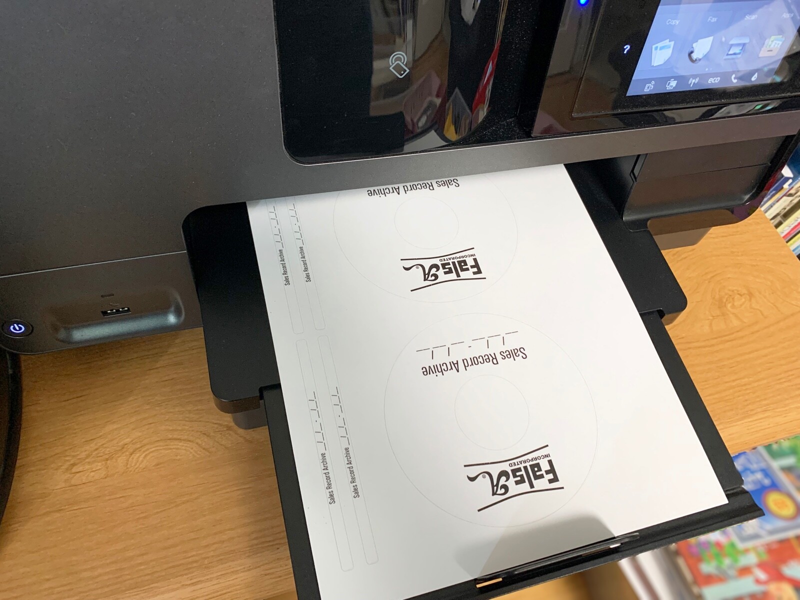 CD / DVD Labels Fits Size 5931 Laser Ink Jet Blank White Matte Sheets
