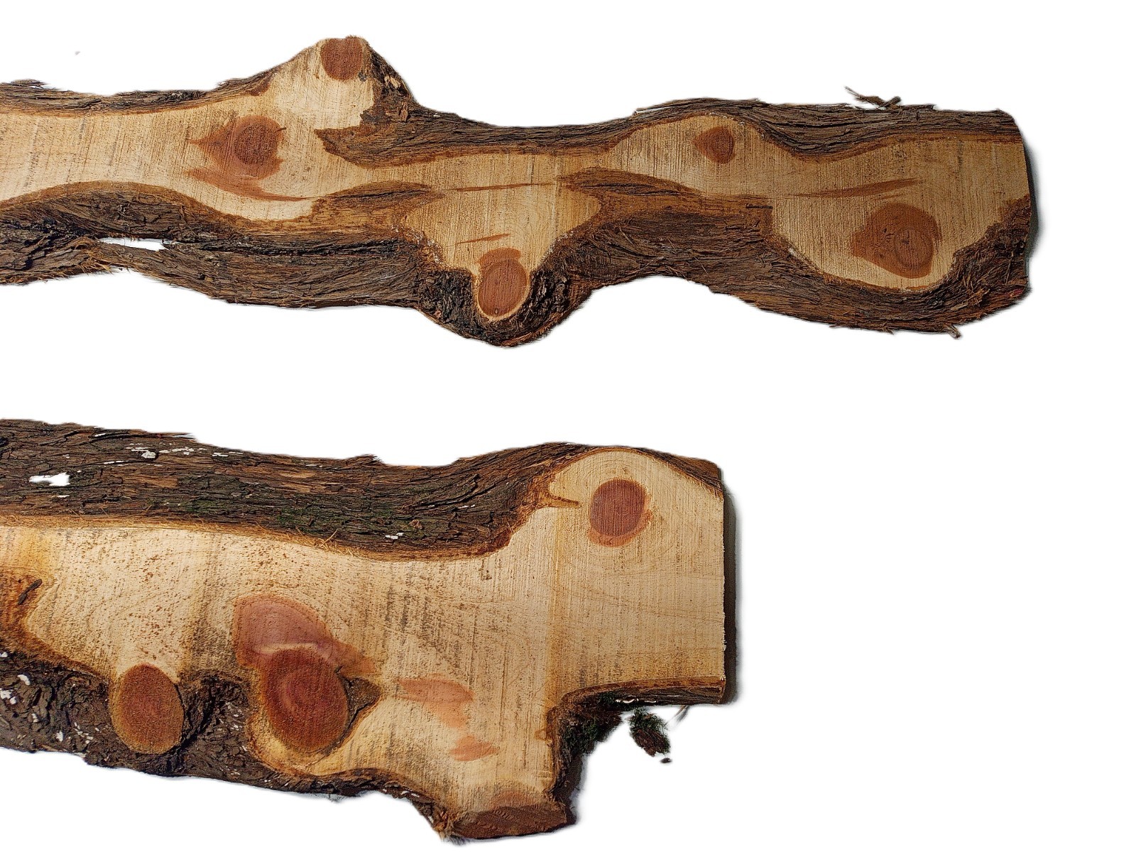 10lbs AROMATIC RED CEDAR Outer Slab Cuts Live Edge Milled Kiln Dry SHIPs FREE!