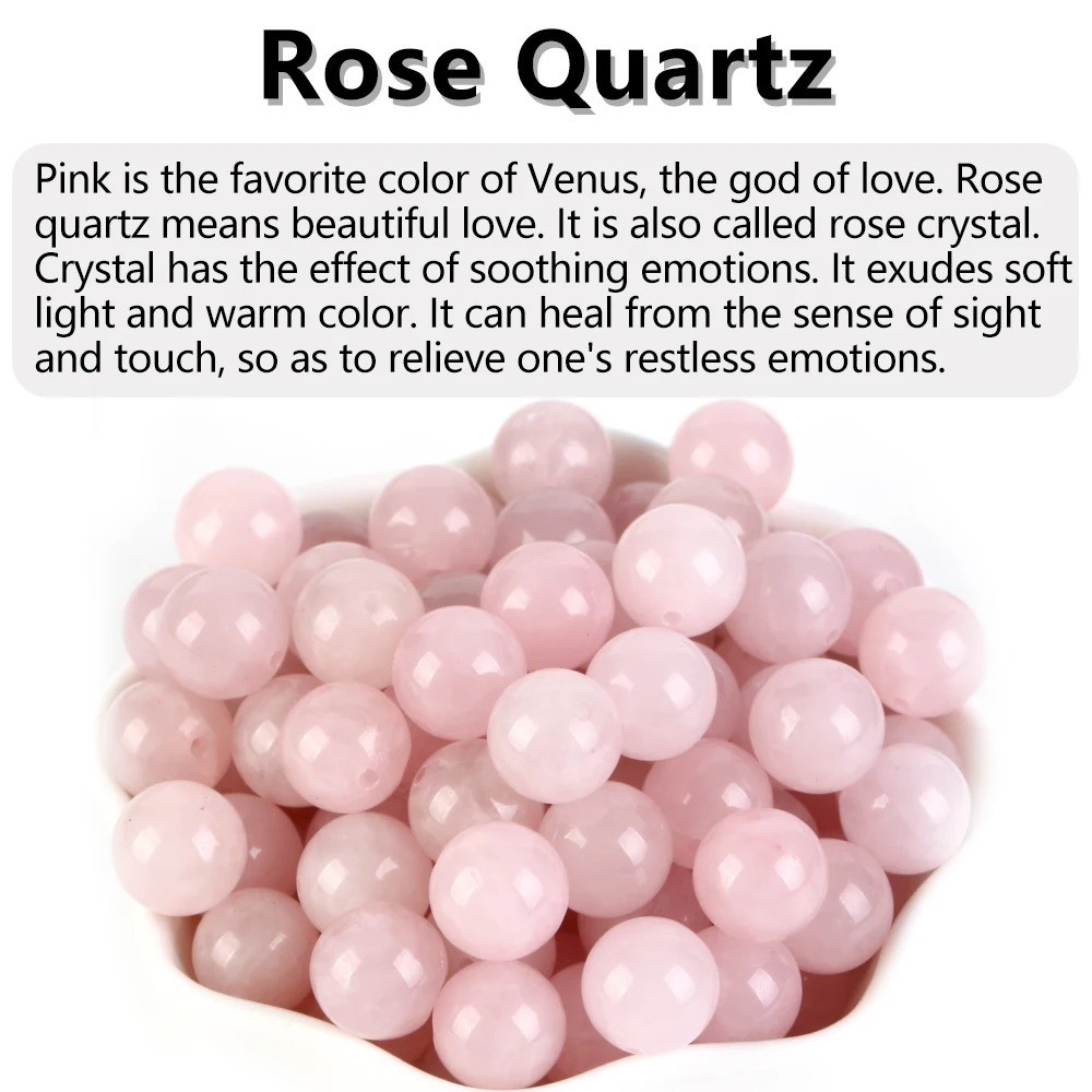 Natural Gemstone Beads Round Jewelry Making Strand Healing 4mm 6mm 8mm 10mm 12mm