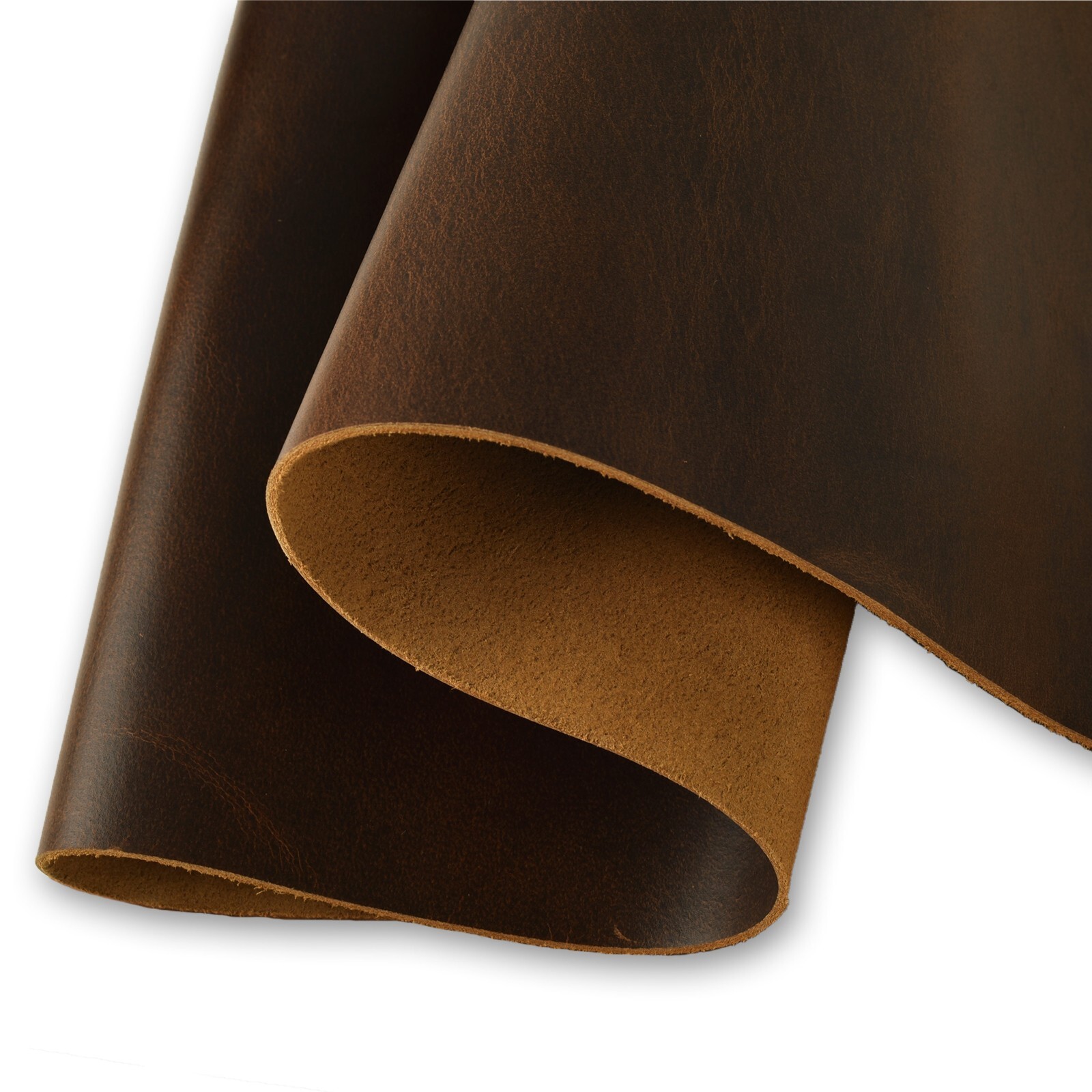 Full Grain Buff Leather Sheet-Premium Craft Leather for Tooling, Upholstery