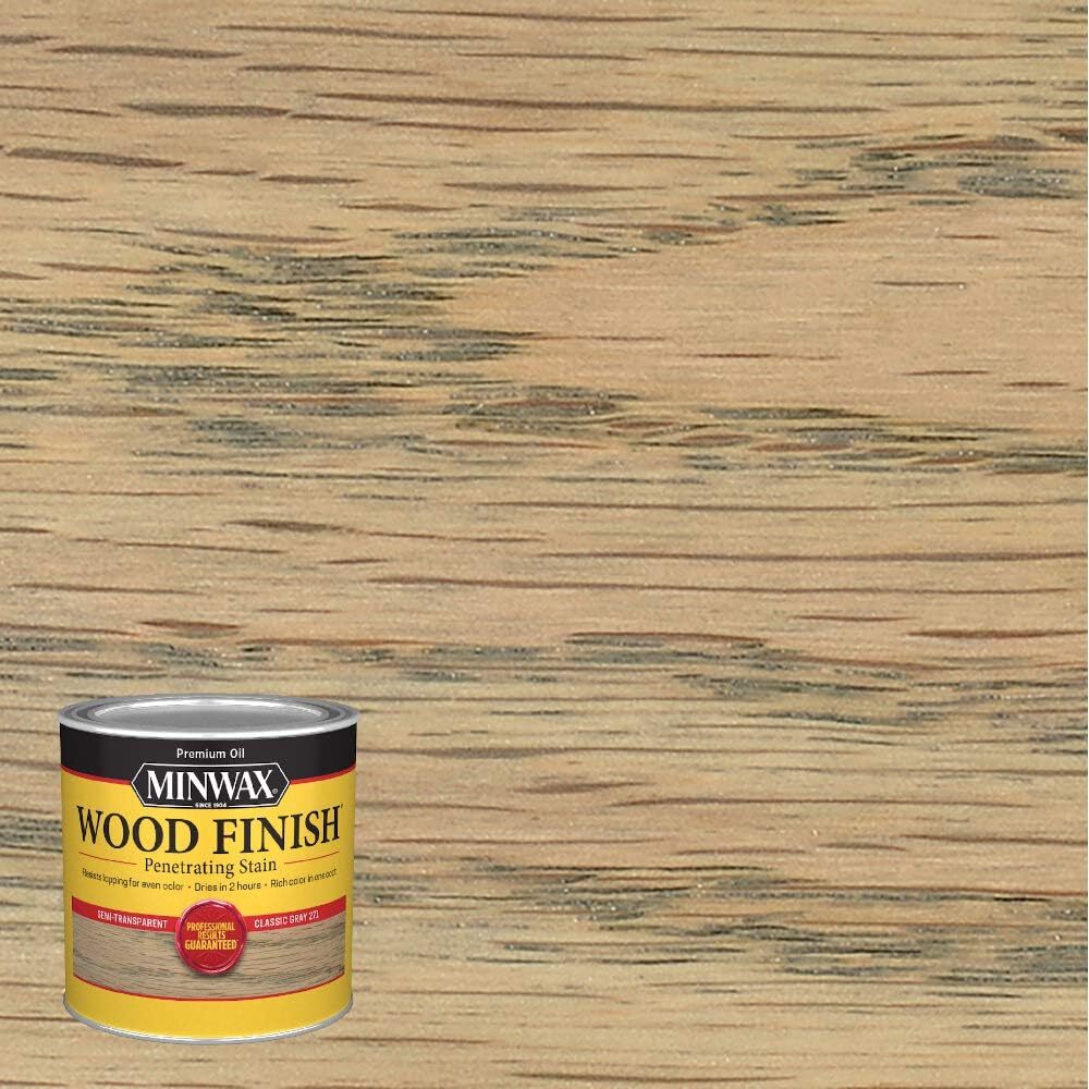 1/2 pt Minwax 22761 Classic Gray 271 8 Fl Oz (Pack of 1), 271