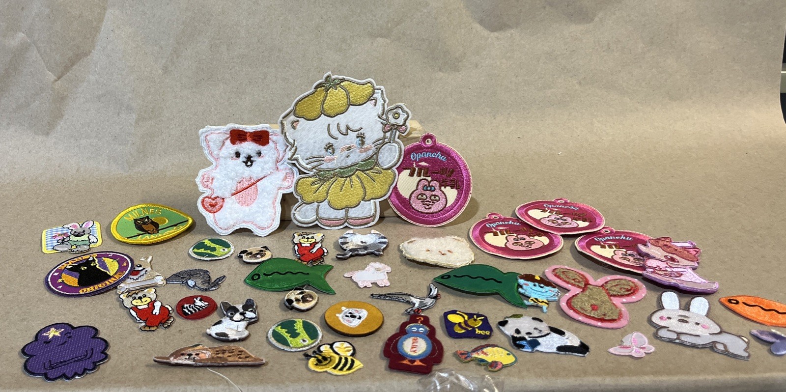 Lot of 15 – Various Kawaii Animal Sew on Patches