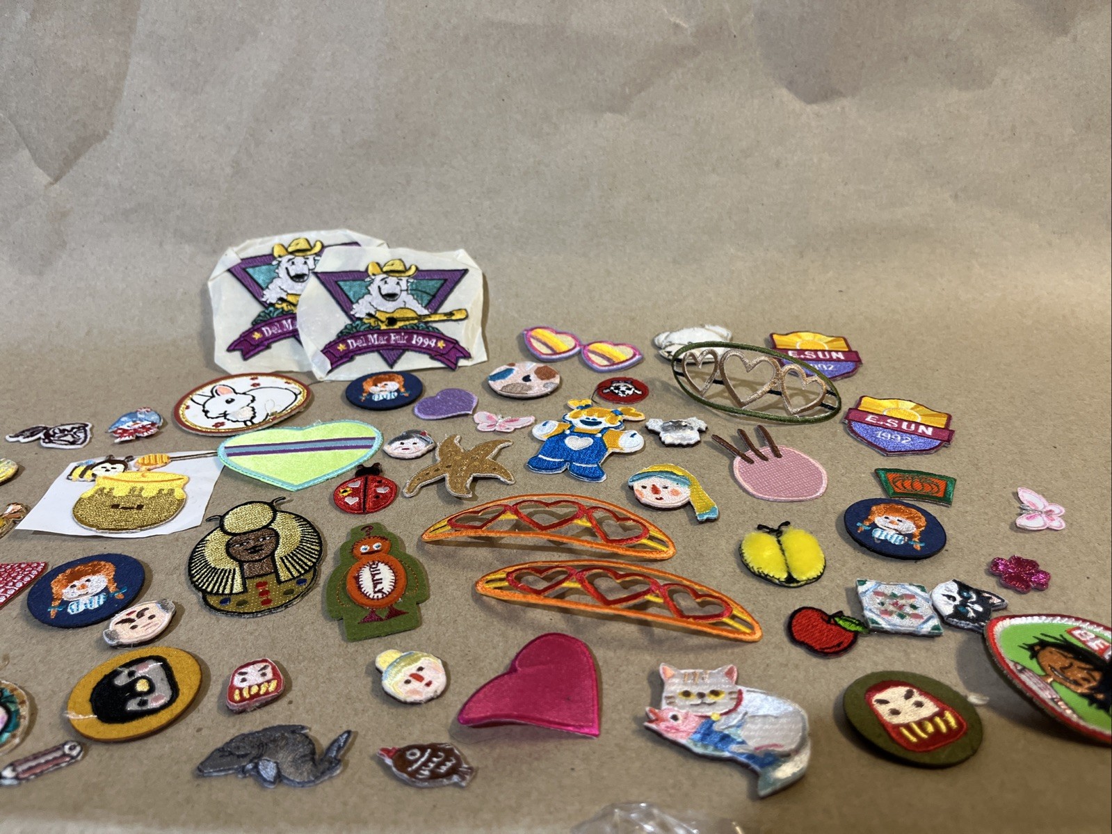 Lot of 20 – Various Kawaii Patterns Iron on Sew on Patches