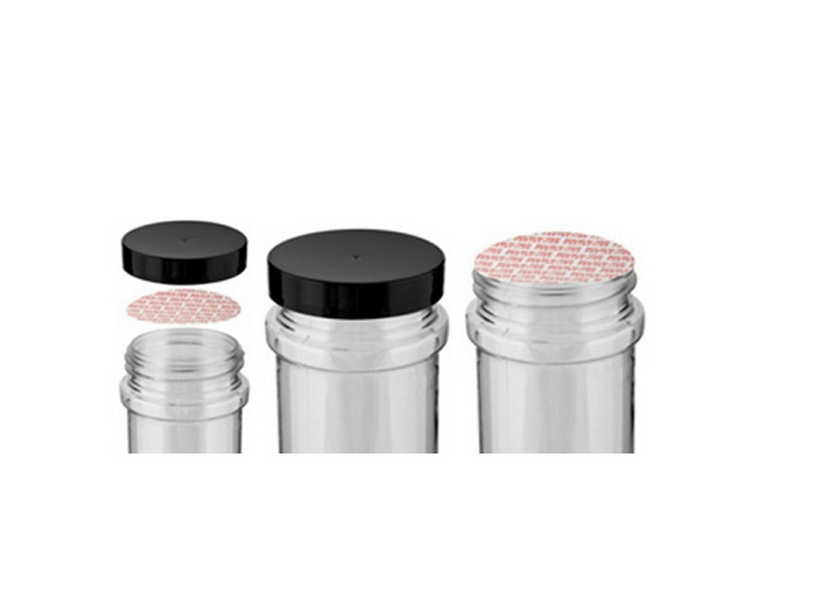 28mm Pressure Sensitive Red Foam Cap Liner Tamper Seal Sealed for Protection USA